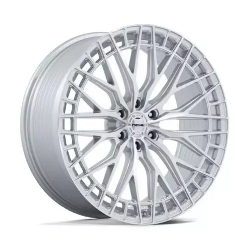 NC288 GENOA GLOSS SILVER W/ MACHINED FACE 10x22 6/135 ET30 CB87.1 60° - Alumiinivanteet - 369626 - 1