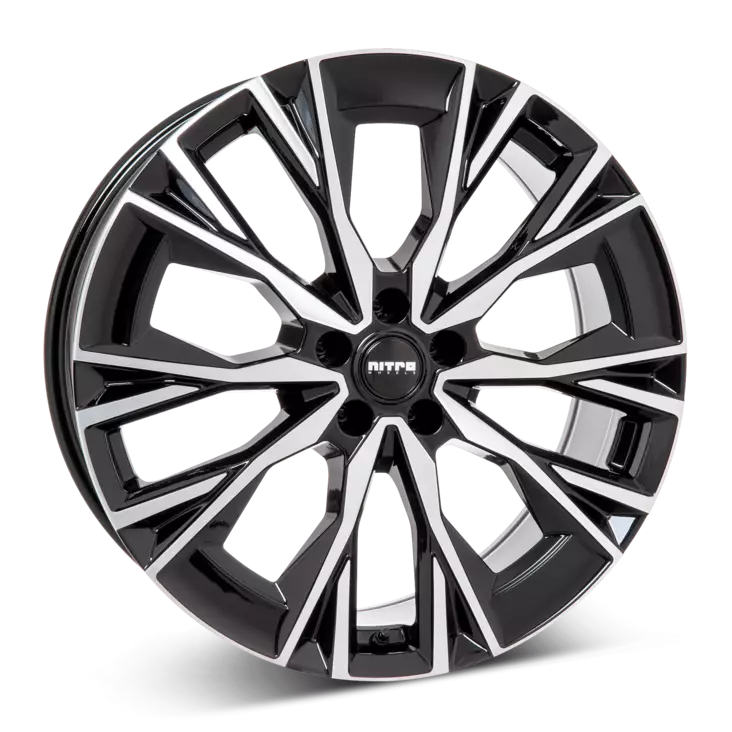 Nitro Alpha FF G.Blk/Pol | 10,5x21 5-112 E40 C66,56 60 - Alumiinivanteet - 7332818129486 - 1