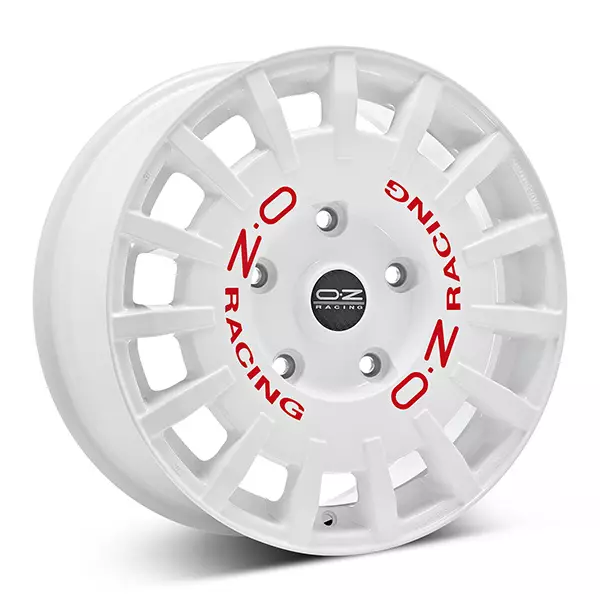 OZ Rally Racing Van White 8x18 5-120 E45 C65,06 R14 - Alumiinivanteet - 8027529221756 - 1