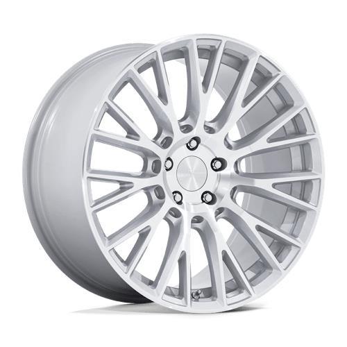 RC201 LSE GLOSS SILVER W/ MACHINED FACE 10x20 5/120 ET40 CB72.6 60° - Alumiinivanteet - 341766 - 1