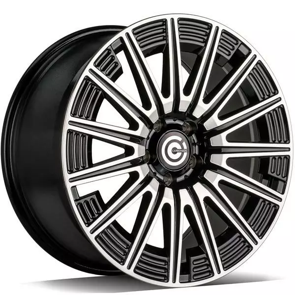 Refined Black Front Polished 9,5x19 5/112 ET45 CB66.6 60° - Alumiinivanteet - 372986 - 1