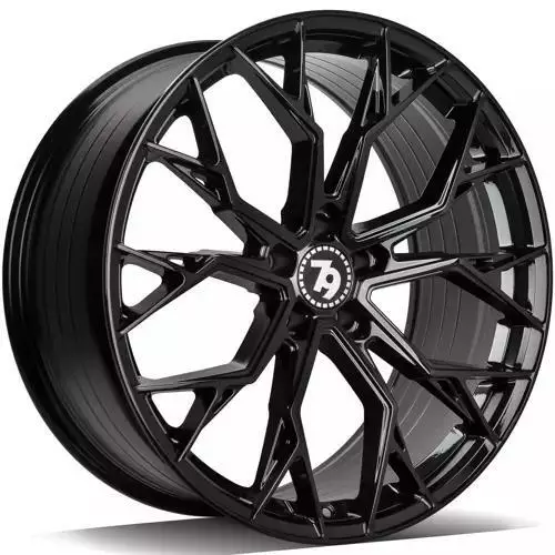 SCF-H Black Glossy 8x18 5/112 ET45 CB66.6 60° - Alumiinivanteet - 352126 - 1