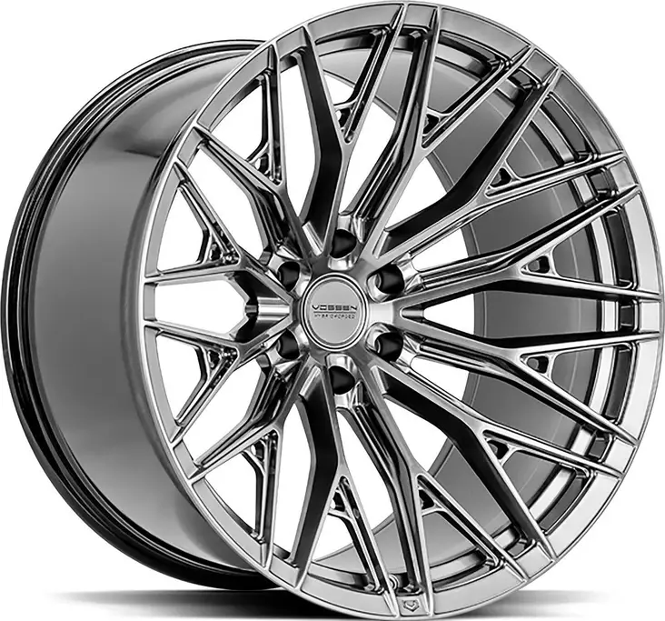 VOSSEN HFX6 Hyper Gun Metal 9x17 6/135 ET0 CB87.1 60° - Alumiinivanteet - 367786 - 1
