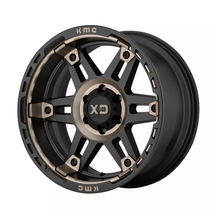 XD840 Satin Black Dark Tint 9x20 8/170 ET0 CB125,5 60° - Alumiinivanteet - 237166 - 1