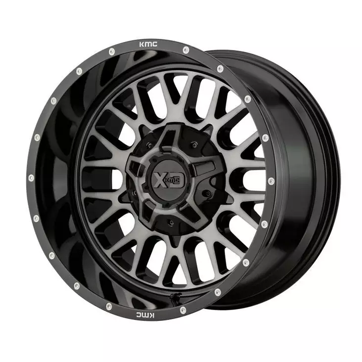 XD842 Gloss Black Gray Tint 9x20 8/180 ET18 CB124,2 60° - Alumiinivanteet - 241836 - 1