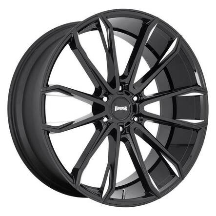 DC252 GLOSS BLACK MILLED 10x24 6/135 ET30 CB87.1 60° - Alumiinivanteet - 244937 - 1