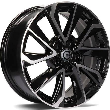 Dynasty Black Front Polished 7,5x18 5/114,3 ET40 CB73.1 60° - Alumiinivanteet - 313777 - 1