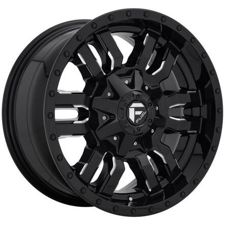 FC595 GLOSS BLACK MILLED 9x20 8/170 ET1 CB125.1 60° - Alumiinivanteet - 247307 - 1