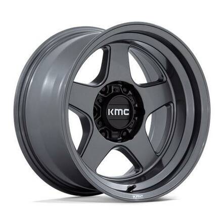 KM728 LOBO MATTE ANTHRACITE 8,5x17 6/114,3 ET18 CB66.1 60° - Alumiinivanteet - 317507 - 1