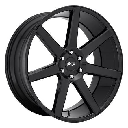 NC230 GLOSS BLACK 9,5x20 6/135 ET30 CB87.1 60° - Alumiinivanteet - 257537 - 1