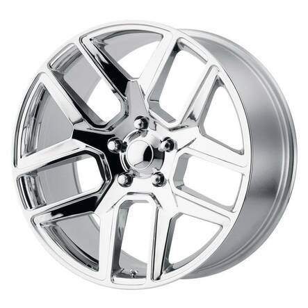 PR192 Chrome 9x20 5/139,7 ET19 CB78.1 60° - Alumiinivanteet - 242727 - 1