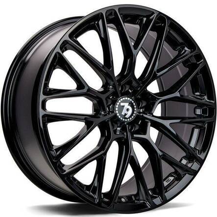 SV-P Black Glossy 8,5x19 5/120 ET30 CB72.6 60° - Alumiinivanteet - 317597 - 1