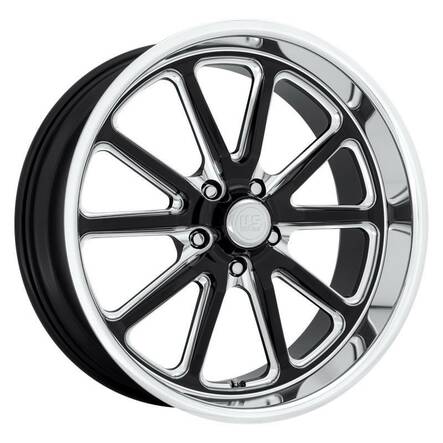 UC117 GLOSS BLACK MILLED 7x17 5/120,65 ET1 CB72.6 60° - Alumiinivanteet - 250787 - 1
