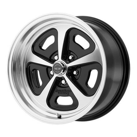 VN501 Gloss Black Machined 8x15 5/114,3 ET0 CB72.6 60° - Alumiinivanteet - 242557 - 1