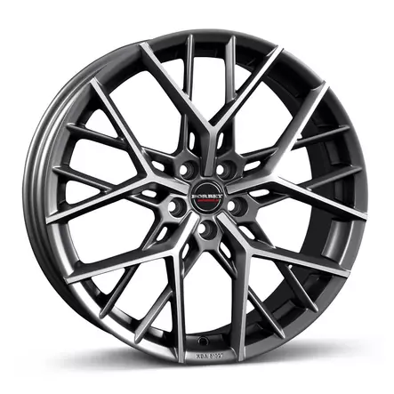 BORBET BY Titan Pol Matt 8,5x19 5/112 ET45 CB72.5 60° - Alumiinivanteet - 339467 - 1