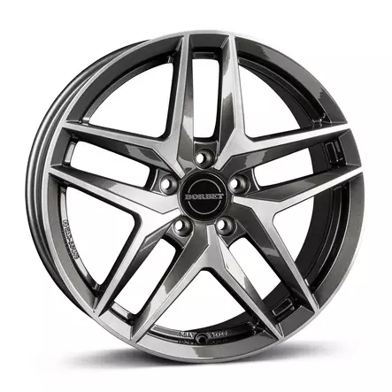 BORBET Z Mist Antracite Gloss Pol 8x19 5/112 ET44 CB57.1 - Alumiinivanteet - 340827 - 1