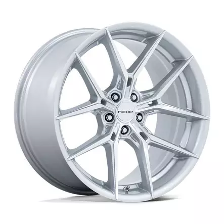 NC279 PRODIGY 5 SILVER W/ MACHINED FACE 11x20 5/114,3 ET50 CB72.6 60° - Alumiinivanteet - 342217 - 1