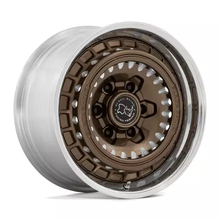 BR601 BASTION GLOSS BRONZE MILLED W/ POLISHED LIP 8,5x17 6/139,7 ET0 CB106.1 60° - Alumiinivanteet - 374437 - 1