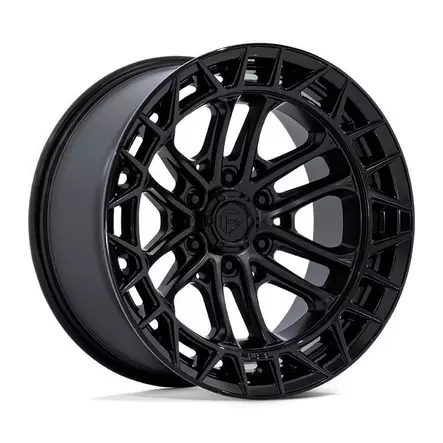FC874 CELSIUS MATTE BLACK W/ GLOSS BLACK LIP 9x20 6/135 ET1 CB87.1 60° - Alumiinivanteet - 354047 - 1