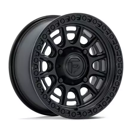 FV832 CYCLE UTV MATTE BLACK W/ GLOSS BLACK LIP 7x15 4/156 ET10 CB115.1 60° - Alumiinivanteet - 369167 - 1