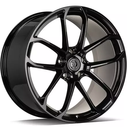 MF.5 Black Glossy 11,5x22 5/130 ET58 CB71.6 60° - Alumiinivanteet - 358127 - 1