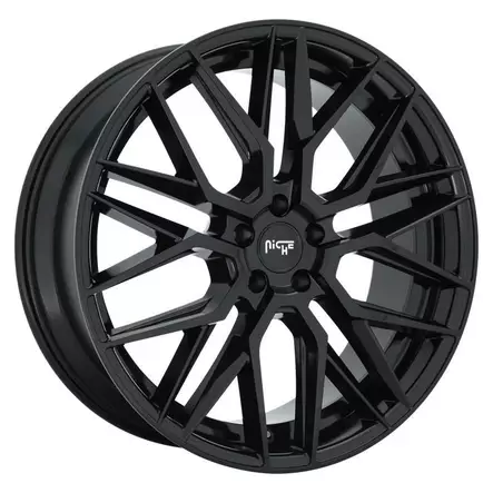 NC224 GLOSS BLACK 9x20 5/112 ET38 CB66.5 60° - Alumiinivanteet - 278297 - 1