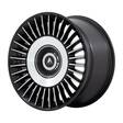 ABL-40 TIARA SATIN BLACK BRIGHT MACH FACE 10,5x22 5/115/120 ET18 CB74.1 60° - Alumiinivanteet - 320027 - 1