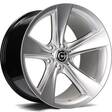 Concave Diamond Hyper Silver 9x19 5/120 ET24 CB74.1 60° - Alumiinivanteet - 313607 - 1