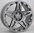 D66 Flatgunmetal. 9x20 6/139,7 ET25 CB106,1 60° - Alumiinivanteet - 203677 - 1