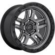 D701 AMMO MATTE GUN METAL BLACK BEAD RING 9x20 6/135 ET1 CB87,1 60° - Alumiinivanteet - 325997 - 1