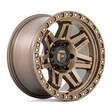 D811 SYNDICATE FULL MATTE BRONZE 9x17 6/139,7 ET1 CB106.1 60° - Alumiinivanteet - 326487 - 1