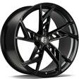 EVIL Deep Matt Black 9x20 5/112 ET30 CB66.5 60° - Alumiinivanteet - 333197 - 1