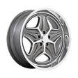 F172 MERLOT ANTHRACITE MACHINED 10,5x22 5/120,65 ET6 CB72.6 60° - Alumiinivanteet - 310137 - 1
