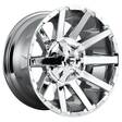 FC614 CHROME PLATED 10x22 8/180 ET-18 CB124,2 60° - Alumiinivanteet - 251457 - 1