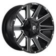 FC616 MATTE BLACK MILLED 10x22 5/139,7/150 ET-18 CB110,1 60° - Alumiinivanteet - 247557 - 1