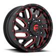 FC656 GLOSS BLACK RED TINTED CLEAR 8,25x20 8/165,1 ET-240 CB121,5 60° - Alumiinivanteet - 247217 - 1