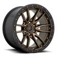 Fuel Rebel D681 Bronze/Black lip 9x17 6/139,7 ET1 CB106,1 60° - Alumiinivanteet - 288207 - 1