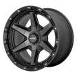 KM101 Satin Black With Gray Tint 9x20 6/135/139,7 ET0 CB106,1 60° - Alumiinivanteet - 273657 - 1