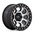 KM237 RIOT BEADLOCK MACHINED FACE SATIN BLACK WIND 9x17 6/139,7 ET-38 CB108,0 60° - Alumiinivanteet - 333297 - 1
