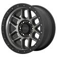 KM544 Satin Black With Gray Tint 9x20 6/135 ET18 CB87.1 60° - Alumiinivanteet - 254167 - 1