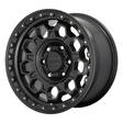KM545 Satin Black 9x17 6/139,7 ET18 CB106.1 60° - Alumiinivanteet - 270487 - 1