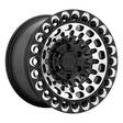 LABYRINTH GLOSS BLACK W/ MACHINED FACE & MILLING 9,5x17 6/139,7 ET-18 CB112,1 60° - Alumiinivanteet - 296457 - 1