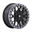 M48 PORTAL BEADLOCK SATIN BLACK W/ GRAY TINT RING 6x15 4/156 ET38 CB96,0 60° - Alumiinivanteet - 327347 - 1