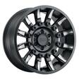 MISSION MATTE BLACK W/ MACHINED TINTED SPOKES 9x20 6/120 ET12 CB67,1 60° - Alumiinivanteet - 325557 - 1