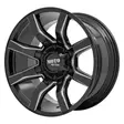 MO804 SPIDER GLOSS BLACK MILLED 9x20 6/135/139,7 ET0 CB106,1 60° - Alumiinivanteet - 339187 - 1