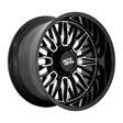 MO809 STINGER GLOSS BLACK MACHINED 9x20 6/135/139,7 ET18 CB106.1 60° - Alumiinivanteet - 327397 - 1