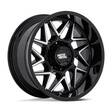 MO812 TURBINE GLOSS BLACK W/ MACHINED FACE 10x20 6/139,7 ET-18 CB106.1 60° - Alumiinivanteet - 331627 - 1