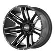 MO978 Satin Black Machined 9x20 6/139,7 ET18 CB106.3 60° - Alumiinivanteet - 238247 - 1