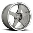 MR151 CS5 GUNMETAL W/ MACHINED LIP 8,5x19 5/108 ET42 CB63,4 60° - Alumiinivanteet - 286837 - 1