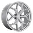 NC233 GLOSS SILVER BRUSHED 10x24 6/139,7 ET30 CB106,1 60° - Alumiinivanteet - 245747 - 1